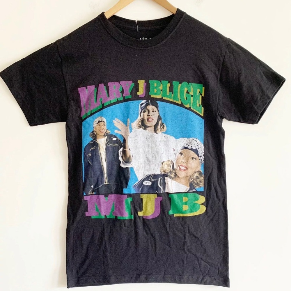 Mary J Blige Black Tee Shirt Dress Small & Medium